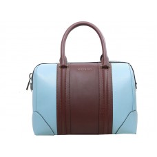 Bolso de mano Givenchy Lucrezia azul bebé con vino