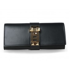 Bolso de mano Hermes Medor negro