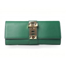 Bolso de mano Hermes Medor verde