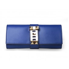Bolso de mano Hermes Medor azul marino