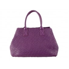 Bottega Veneta Barcelona Cabat Púrpura