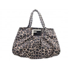 Bolso pequeño de doble cadena Fendi 'Mia'