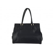 Bolso Fendi Saddle Firenze de piel suave, grande, negro