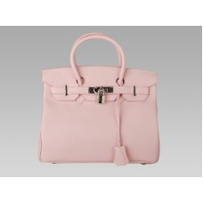 Hermes Birkin 30cm Togo Cuero Rosa Claro