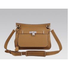 Bolso mensajero Hermes Jypsiere 34 Clemence Gold