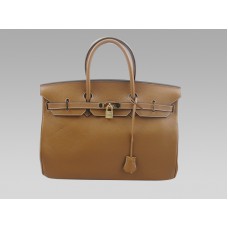 Hermes Birkin 40 Togo Cuero Marrón