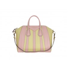 Bolso grande Antigona de Givenchy, bicolor rosa y amarillo