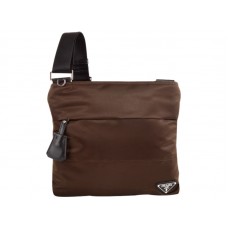 Prada Tessuto Bolso Mensajero Oliva