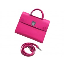 Dior Bolso Diorever Noisette Prestige Piel de becerro rosa intenso