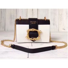 Bolso Cahier de Prada blanco