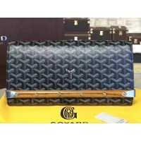 Bolso de mano Goyard Chevron Monte Carlo Bois Negro