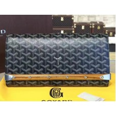 Bolso de mano Goyard Chevron Monte Carlo Bois Negro