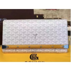 Bolso de mano Goyard Chevron Monte Carlo Bois Blanco