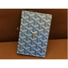Porta Pasaporte Goyard Goyardine Azul