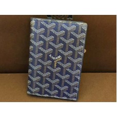 Porta Pasaporte Goyard Goyardine Azul Claro