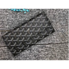 Cartera larga Goyard Varenne Chevron negro