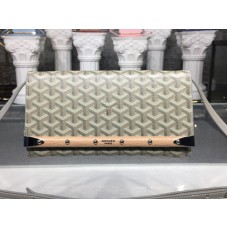 Bolso de mano Goyard Monte Carlo con correa Pm gris claro