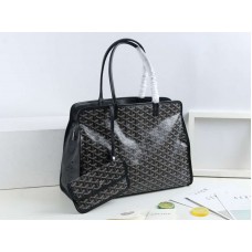 Transportín para mascotas Goyard Sac Hardy negro