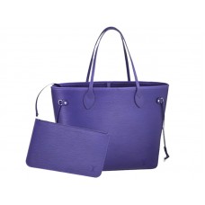 Louis Vuitton Epi Leather Neverfull Mm Morado
