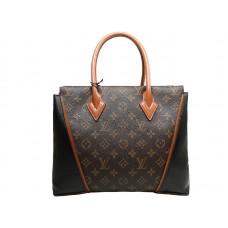 Bolso Louis Vuitton W Monogram & Leather GM Negro