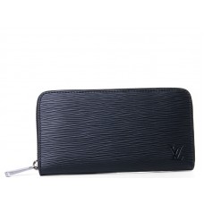 Organizador de piel con cremallera Epi de Louis Vuitton, color negro