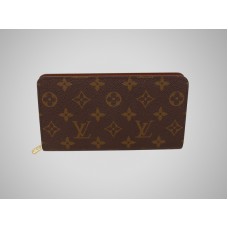 Monedero con cremallera y monograma de Louis Vuitton