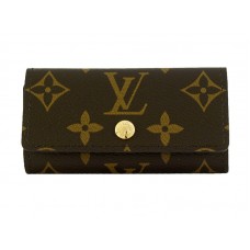 Llavero Louis Vuitton Monogram 4 Floral Morado
