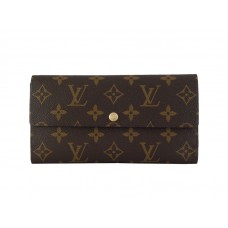 Cartera Louis Vuitton Monogram Sarah Floral Rosa