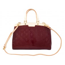 Louis Vuitton Monograma Vernis Brea Mm Púrpura