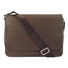 Louis Vuitton Taiga Cuero Romano Gm Grizzli