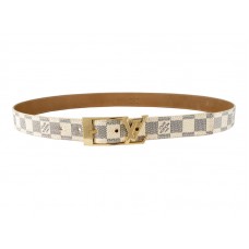 Cinturón Louis Vuitton Initiales Damier Azur