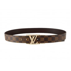 Cinturón Louis Vuitton Initiales Damier