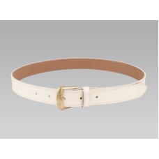 Cinturón Louis Vuitton Monogram Vernis Pearl con hebilla dorada