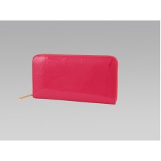 Cartera Louis Vuitton Monogram Vernis Zippy Rosa Pop