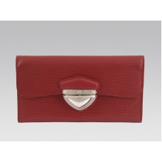 Cartera Louis Vuitton Epi de piel Eugenie Rubis