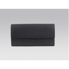 Cartera Louis Vuitton Epi de piel Sarah negra