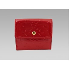 Monedero y billetera con broches Vernis con monograma de Louis Vuitton Pomme Damour