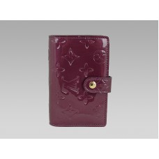 Monedero francés Vernis con monograma de Louis Vuitton Violette