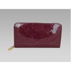 Cartera Louis Vuitton Monogram Vernis Zippy Violeta