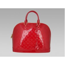 Louis Vuitton Monograma Vernis Alma GM Pomme Damour
