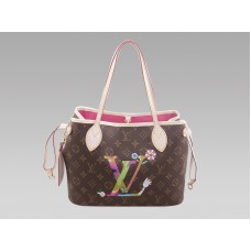 Louis Vuitton Murakami Chibi Kinoko Monograma Neverfull Pm