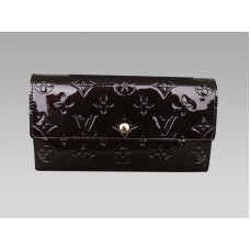 Louis Vuitton Monograma Vernis Porte Trésor Internacional Amarante