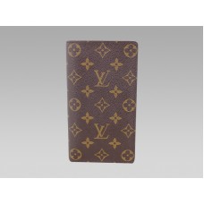 Chequera y tarjetero europeo Monogram de Louis Vuitton