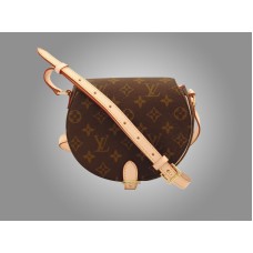 Pandereta con monograma de Louis Vuitton
