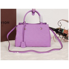 Louis Vuitton Monogram Empreinte Montaigne MM Púrpura claro