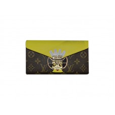 Cartera Louis Vuitton Monogram Tribal Mask Sarah amarilla