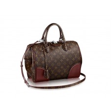 Louis Vuitton Monogram Doc Pm Borgoña