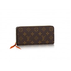 Cartera Louis Vuitton Monogram Clemence en color rojo chile