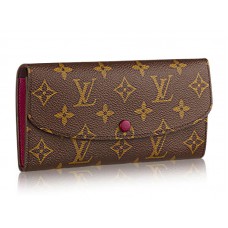 Cartera Louis Vuitton Monogram Emilie Fucsia