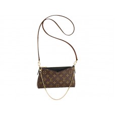 Bolso de mano Pallas de lona con monograma de Louis Vuitton Nior